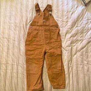 Carhartt Kids Tan Overalls
